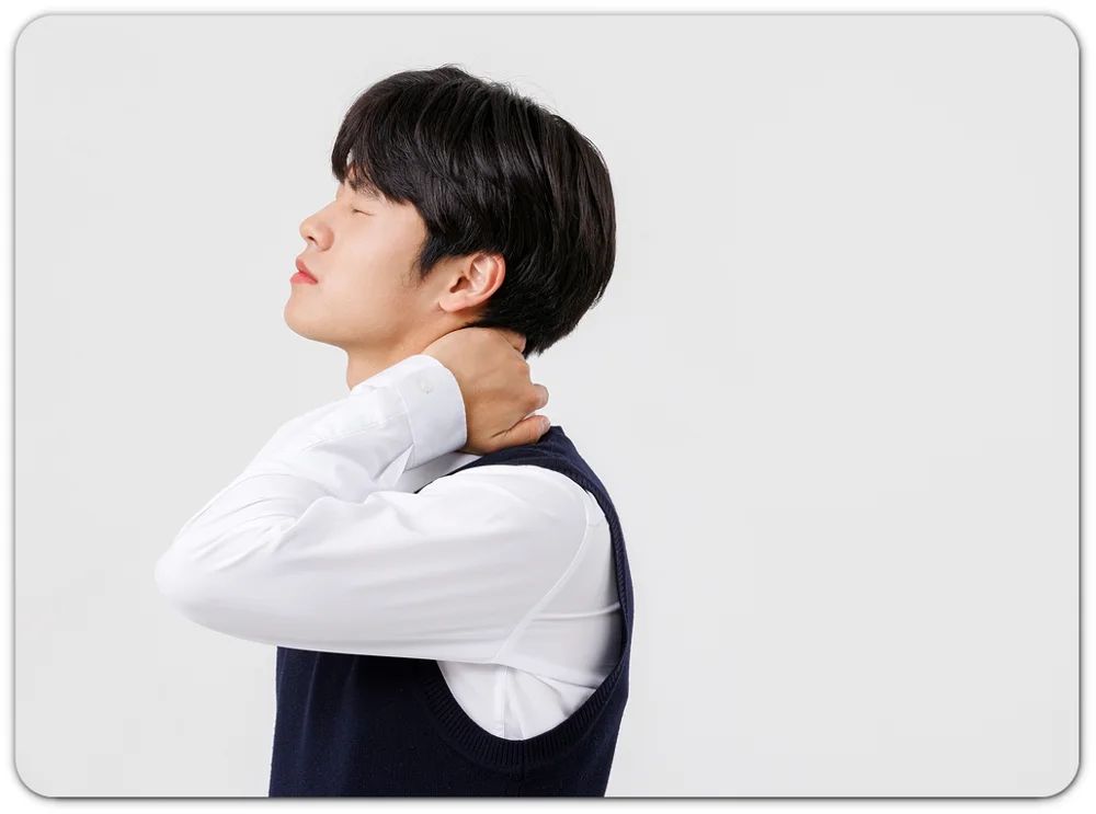 잠시 쉬는 학생